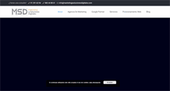 Desktop Screenshot of marketingysolucionesdigitales.com